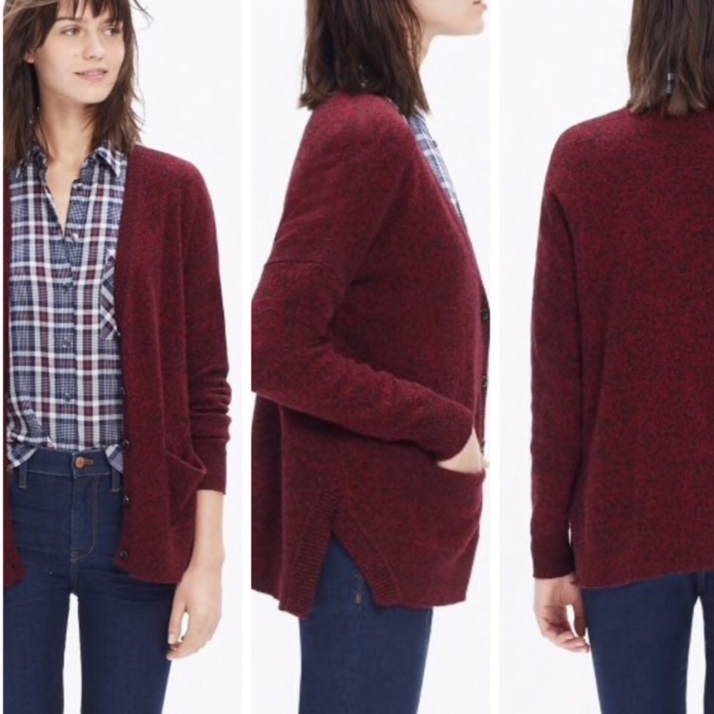 Madewell Landscape Cardigan Sweater